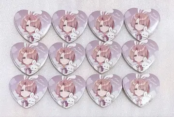 학원 아이돌 마스터 학마스 GIGO 하트 캔뱃지 아리무라 마오 12개