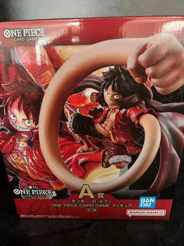 원피스 카드 게임 A상 피규어 루피