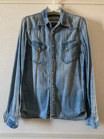 레미 리프 데님 셔츠 일본제