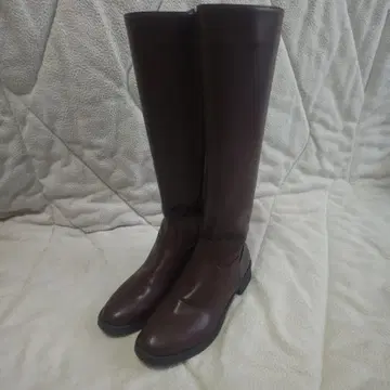 브라운 롱 부츠
