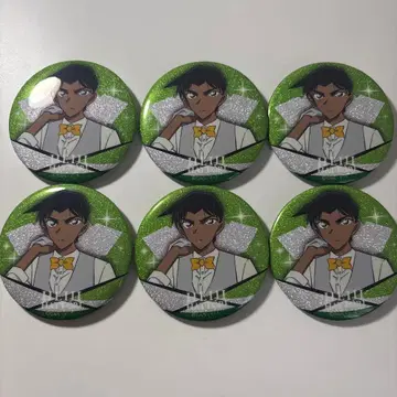 코난 플라자 하인성(핫토리 헤이지) 캔뱃지 x 6
