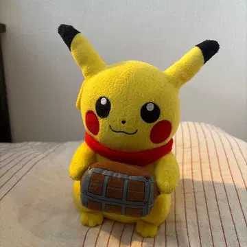 피카츄 봉제 인형 나무 상자 포함 시간의 탐험대