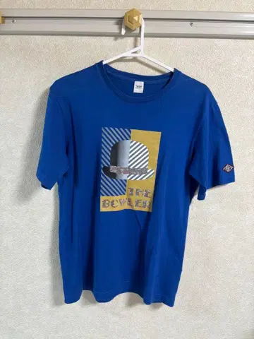 그래픽 프린트 T셔츠 파랑 다케오 키쿠치