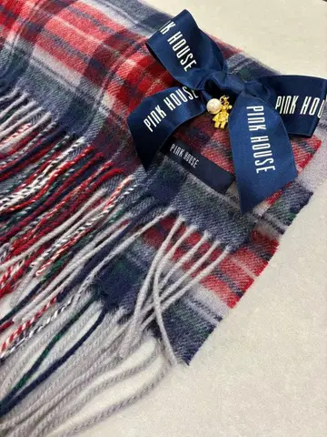 핑크하우스 PINK HOUSE 체크 머플러