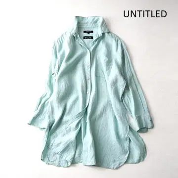 UNTITLED NALYA 언타이틀 민트 그린 린넨 셔츠 2