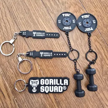 GORILLA SQUAD 고릴라 스쿼드 덤벨 키링 5개