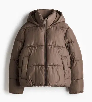 H&M 에이치앤엠 후디드 퍼퍼 자켓 S 사이즈