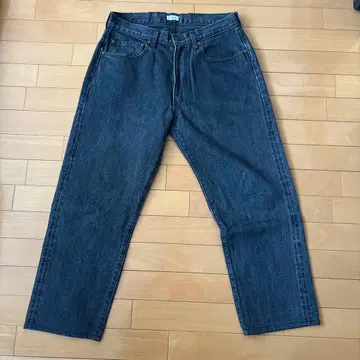 CIOTA 블랙 데님 33 사이즈