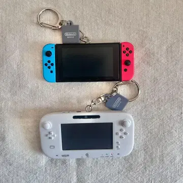 닌텐도 뮤지엄 게임 하드 키링 미사용 새상품 2세트