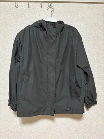 무인양품 발수 후드 자켓 다크 그레이