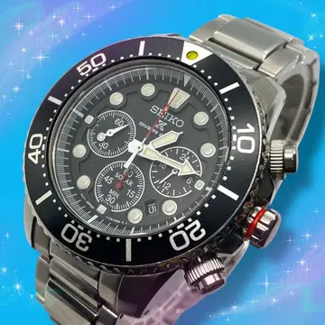 새상품급 작동품 세이코 프로스펙스 남성용 손목시계 에어 다이버즈 솔라