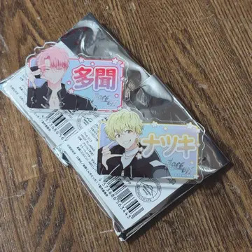 타몬군 지금 어느 쪽!? 핸즈 타몬 나츠키 오나마에 클립 배지