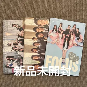 Hearts2Hearts FOCUS 포토북 3종 세트 새상품