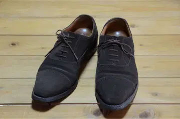 스코치 그레인 스웨이드 드레스 슈즈 25cm