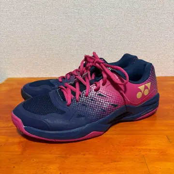 새상품급 27.5cm 요넥스 에어러스 대쉬 핑크 네이비 네이비