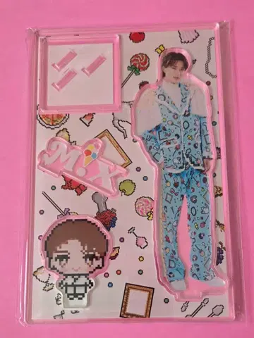 M!X 아크릴 스탠드 픽셀ver. 야마나카 유타로/White