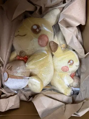 반짝반짝! 피카츄 30주년 기념 봉제 인형 & 마스코트