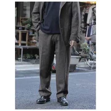 a.presse wide tapered trousers 23aw