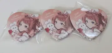 학원 아이돌 마스터 Gigo 하트 캔뱃지 하나미 사키