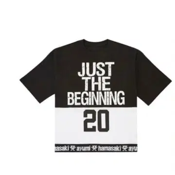 하마사키 아유미 JUST THE BEGINNING 20 티셔츠 M 빅