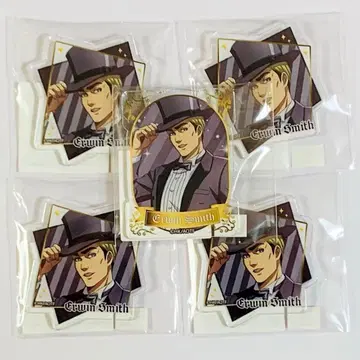 에우레카 복권 진격의 거인 D상 아크릴 배지 엘빈 5개 매지션 의상