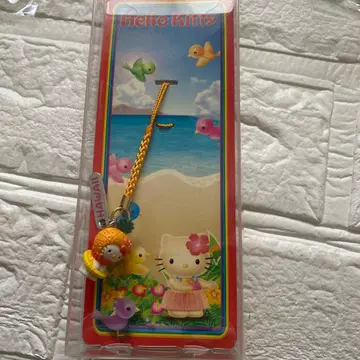 [ Hawaii 헬로키티 ] 파인애플 참 스트랩