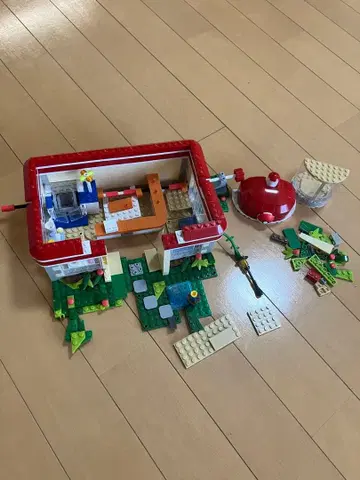 [ 부품 다수 부족 ] 메가포켓몬 럭키와 숲의 포켓몬 센터