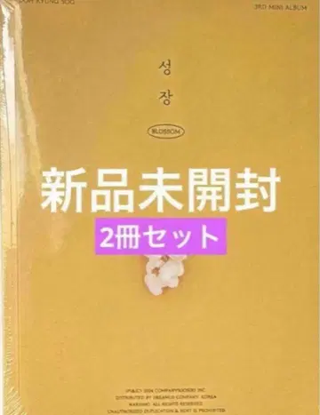 디오 성장 blossom 앨범 D.O. 미개봉 새상품