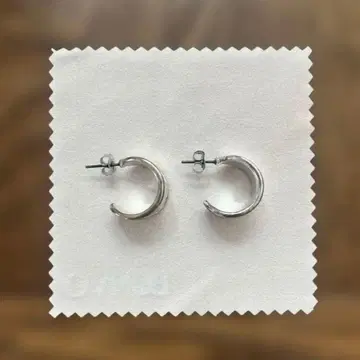 [ TODAYFUL ] 실버 통통 귀걸이