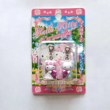 미개봉 새상품 헬로키티 지퍼 마스코트 웨딩