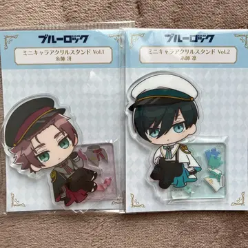 블루 록 이토시 린 이토시 사에 아크릴 스탠드