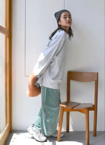 Ungrid 언그리드 암홀 벨로아 원피스 민트 그린