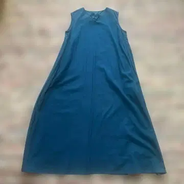 북유럽 생활 잡화점 여성용 원피스 터콰이즈 블루 A라인 원피스