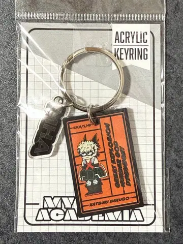 나의 히어로 아카데미아 바쿠고 카츠키 아크릴 키링 지로리 러버 히로아카