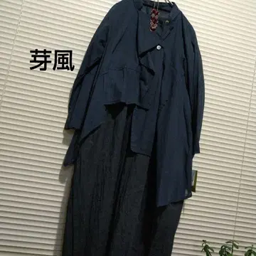 새상품급 메이푸 가디건 네이비 M 시어한 느낌 센소유니코