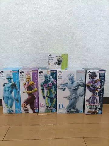 포포님 제일복권 죠죠 스톤 오션 피규어 컴프 세트