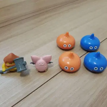 드래곤 퀘스트 슬라임과 몬스터 피규어 6체 세트