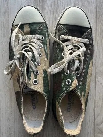 90's US 메이드 CONVERSE ALL STAR LOW 카모플라주