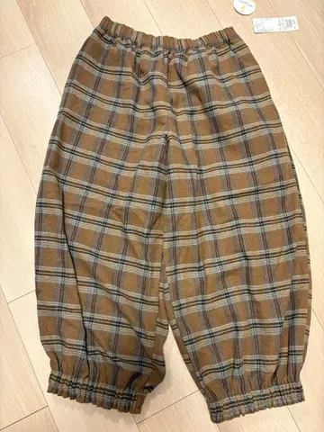 헤링본 벌룬 팬츠 Samansa Mos2