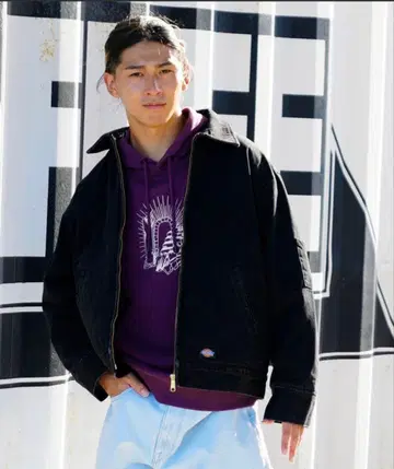 Dickies/디키즈 데님 아이젠하워 자켓