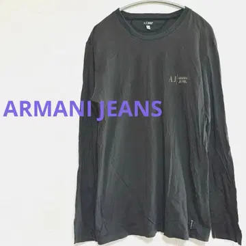 00s 아르마니진스 ARMANI JEANS 이탈리아제 블랙 티셔츠 M