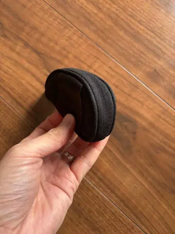 브리핑 아이언 커버 블랙 골프 MUJI 가공