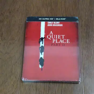 콰이어트 플레이스 파멸의 날 스틸북 4K UHD 일본어