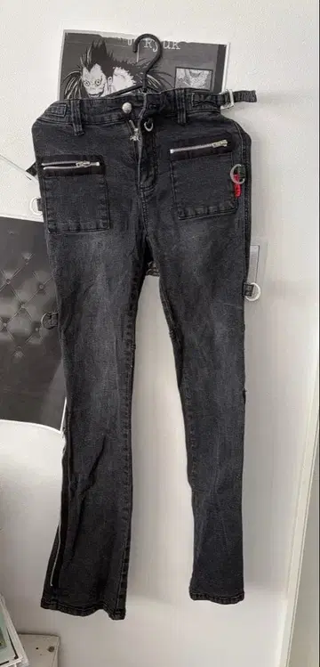 TRIP 25/31 플레어 데님 그런지계 y2k 펑크 2000s