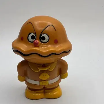 레어 카레빵맨 소프트 비닐 인형 피규어 1989년 당시 물 호빵맨