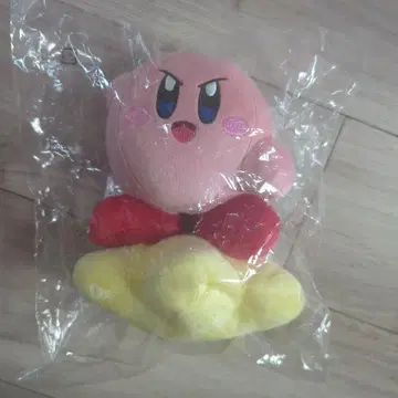 커비의 에어 라이더 초회 예약 특전 봉제 인형 & 넥스트랩