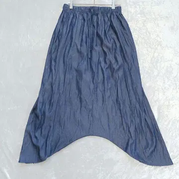 로프 사루엘 팬츠 허리밴딩 레이온 루즈핏