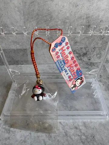 오키나와 한정판 얀바루쿠이나 지역 한정 키티 스트랩