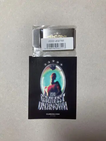 King Gnu 라이브 영상 혜택 한정판 머니클립