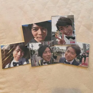 ARASHI 5 x 20 브로마이드 세트